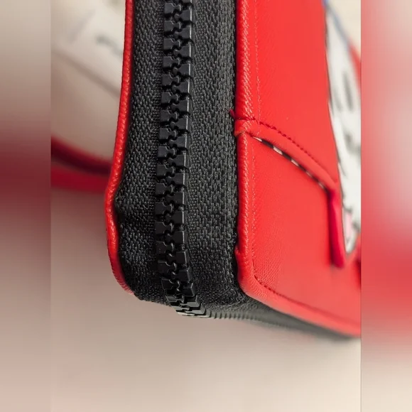 Marc Tetro Wristlet - NWT - Red 7.75x4 Inches - Picture 7 of 10